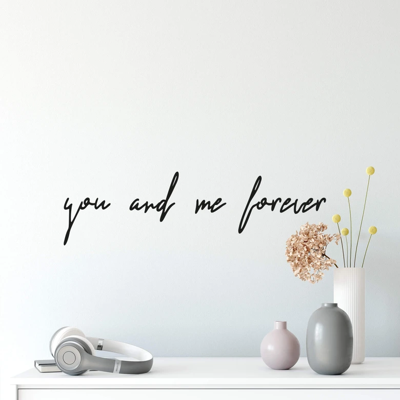 Wall sticker You and Me Forever 