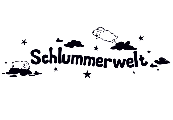 Wandtattoo Schlummerwelt 