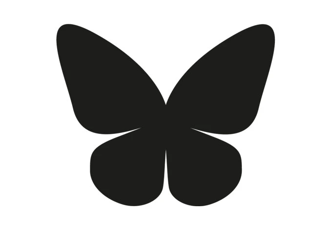 Sticker mural - Papillon 8 
