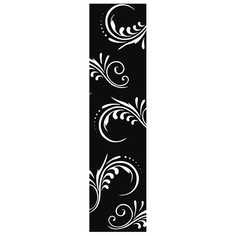 Wandtattoo Banner Floral 