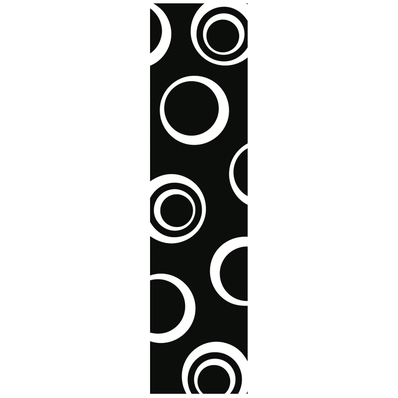 Sticker mural - Bannière Cercles 
