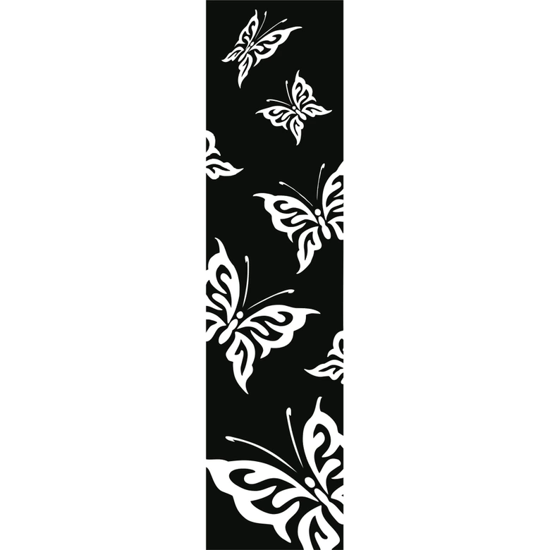 Wandtattoo Banner Schmetterling 