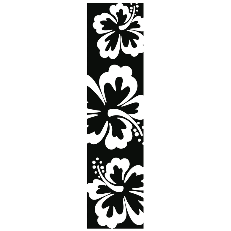 Sticker mural - Bannière Hibiscus 