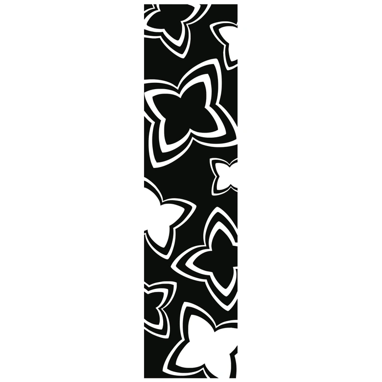 Wandtattoo Banner Flower 