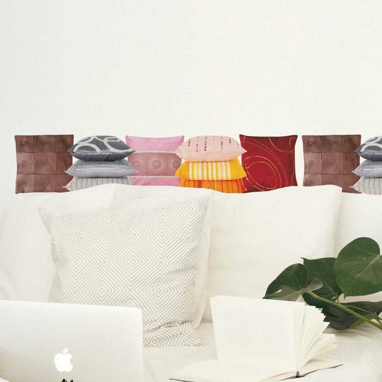 Border Pillow 1 Wall sticker 