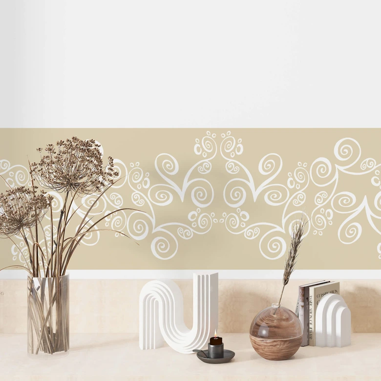 Wandtattoo Banner Schnecken 