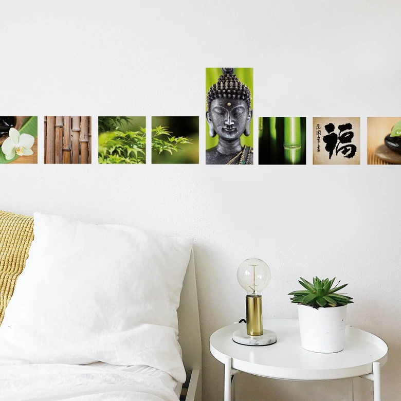 Wandtattoo Asian Spa 