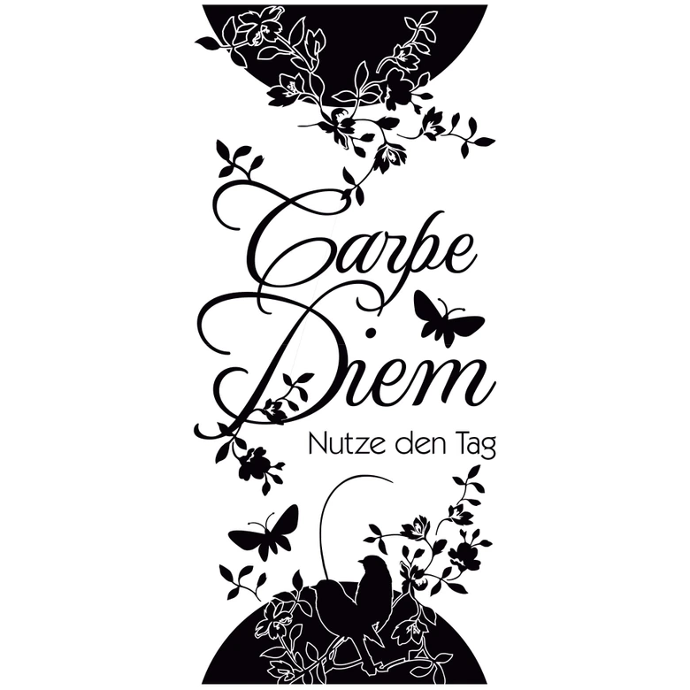Wandtattoo Banner Carpe Diem 