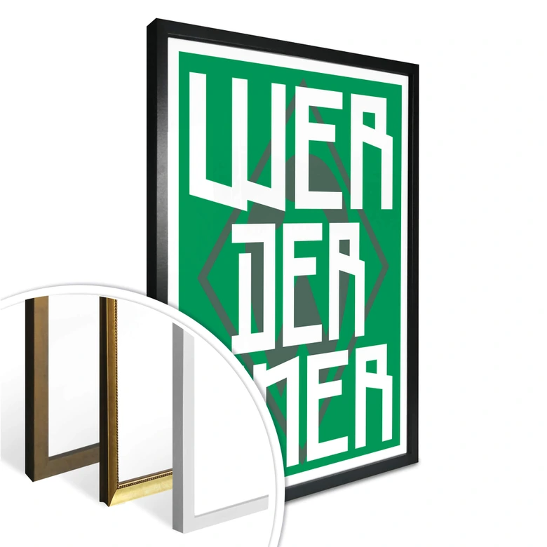 Poster Werder Bremen - Werderaner 