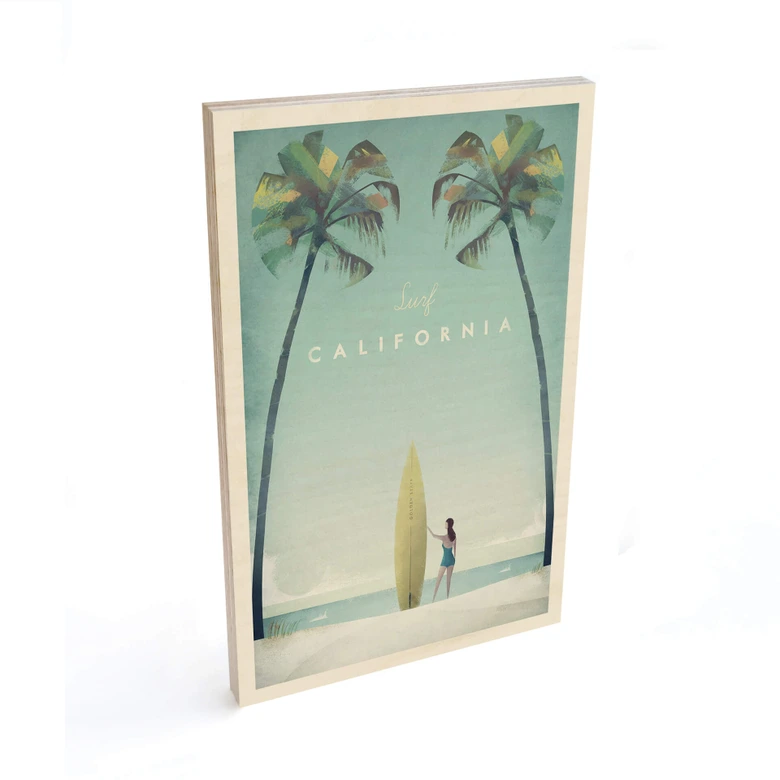 Holzbild Rivers - California 