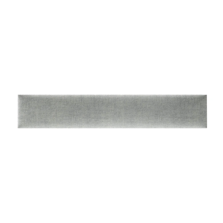 Polsterpaneel Mollis grau 90x15 cm 