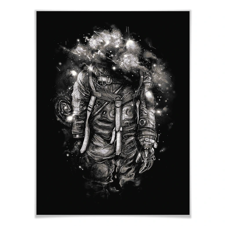 Poster Nicebleed - Lost in cosmic shades 