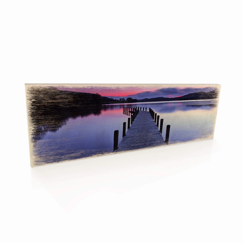 Targa in legno - Panorama 