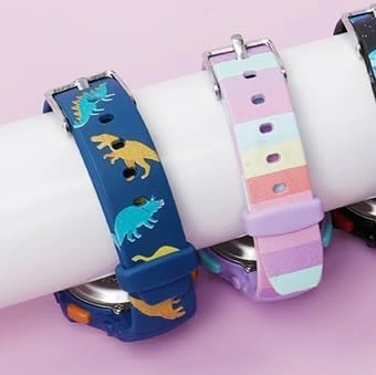 Sport Armbanduhr | Digitale Uhr für Kinder und Jugendliche | Blau Dino 