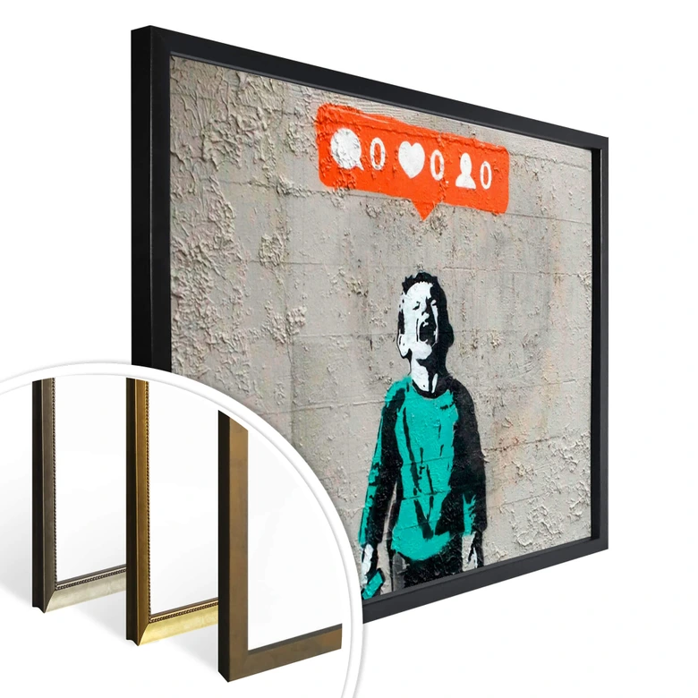 Poster Banksy - Nobody likes me 