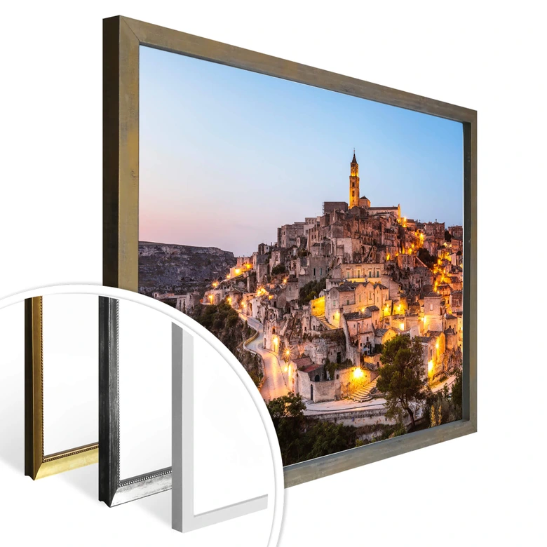 Poster Colombo - Matera in the Evening 