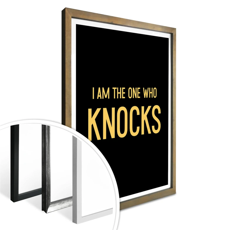 Poster I am the one who knocks 