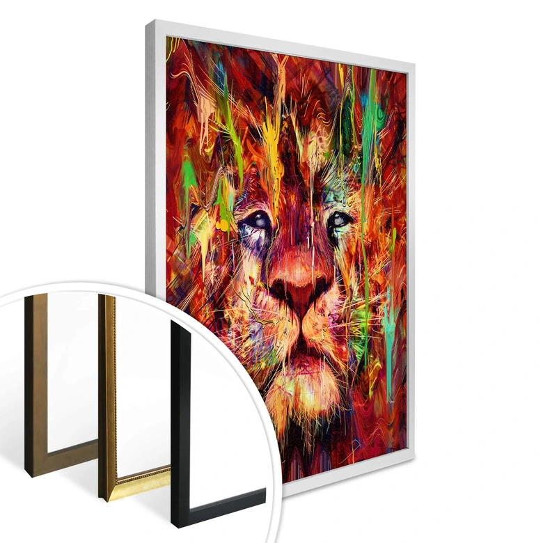 Poster Nicebleed - Lion Red 