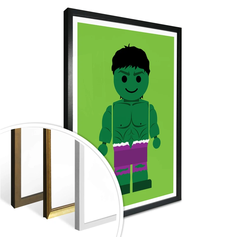 Poster Gomes - The Hulk Spielzeug 