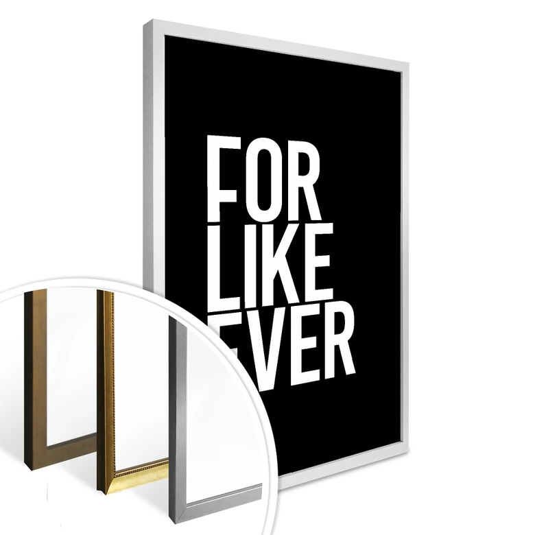 Poster For like ever 