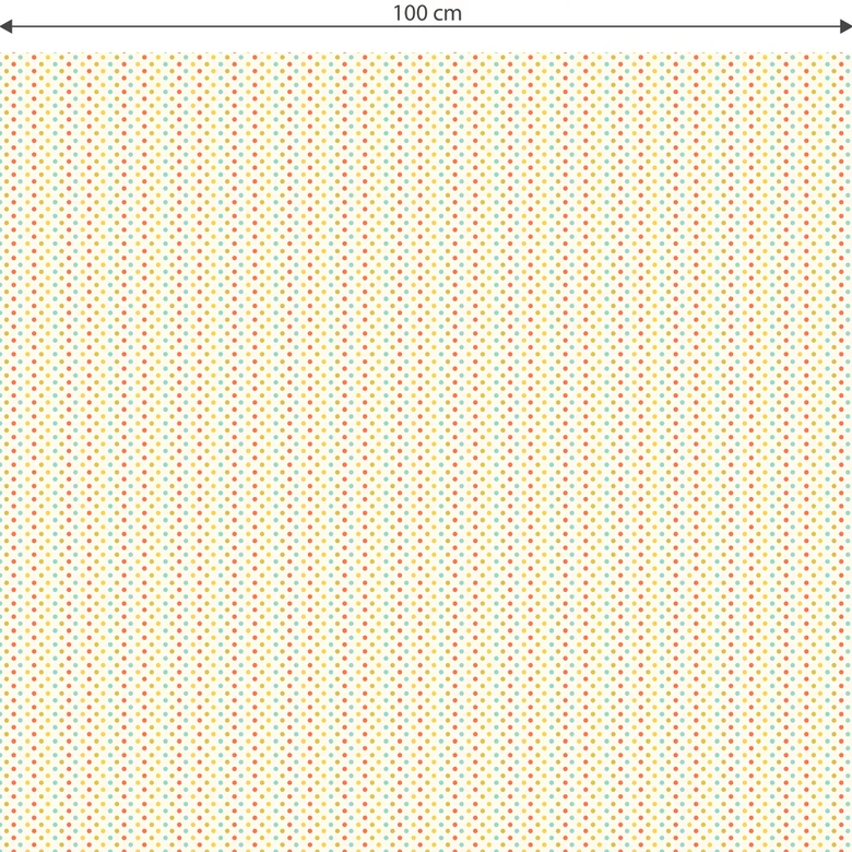 Möbelfolie, Dekofolie - abwischbar - Polka Dots 