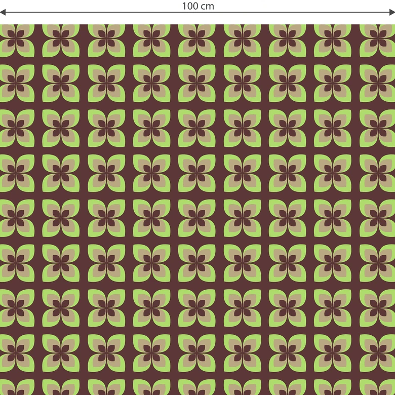 Sticker meuble, Film décoratif adhésif - lavable - Rétro 