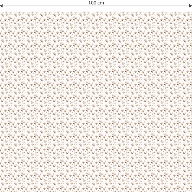 Vinilo adhesivo muebles Kvilis - flor de algodón 