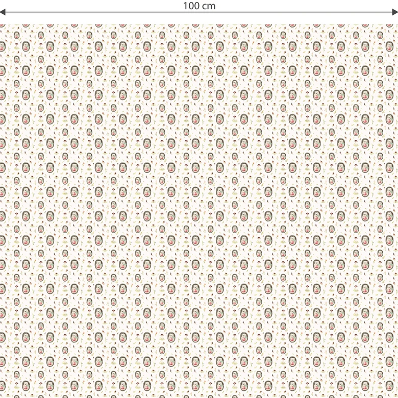 Vinilo adhesivo muebles Kvilis - Erizo 