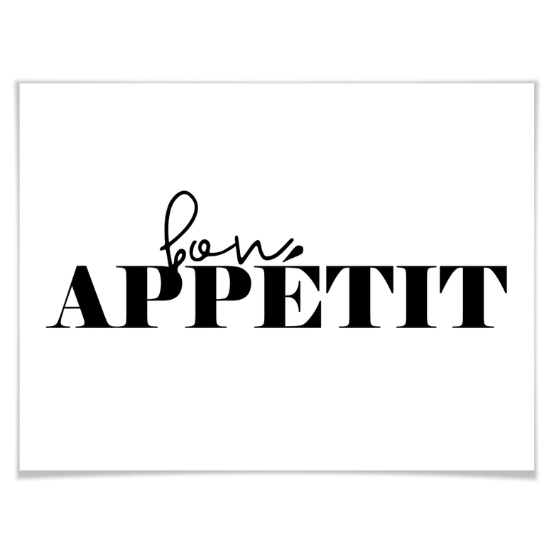 Poster Bon Appetit 