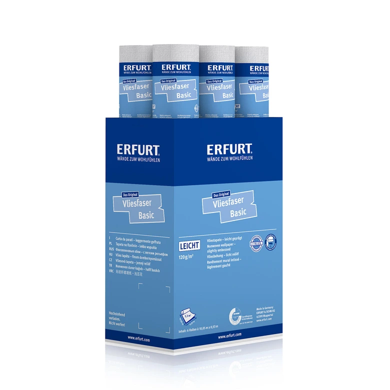 Erfurt Vliesfaser-Tapete Basic 101 