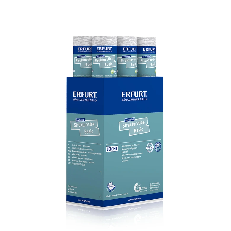 Erfurt Basic 401 tekstureret non-woven tapet 