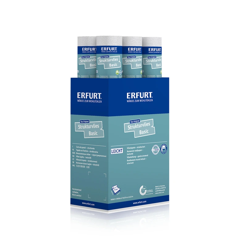 Erfurt Strukturvlies-Tapete Basic 403 