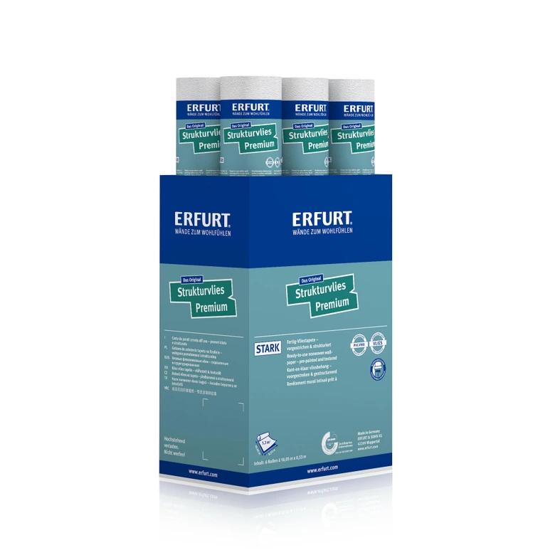 Carta da parati in pile testurizzato Erfurt Premium 504 