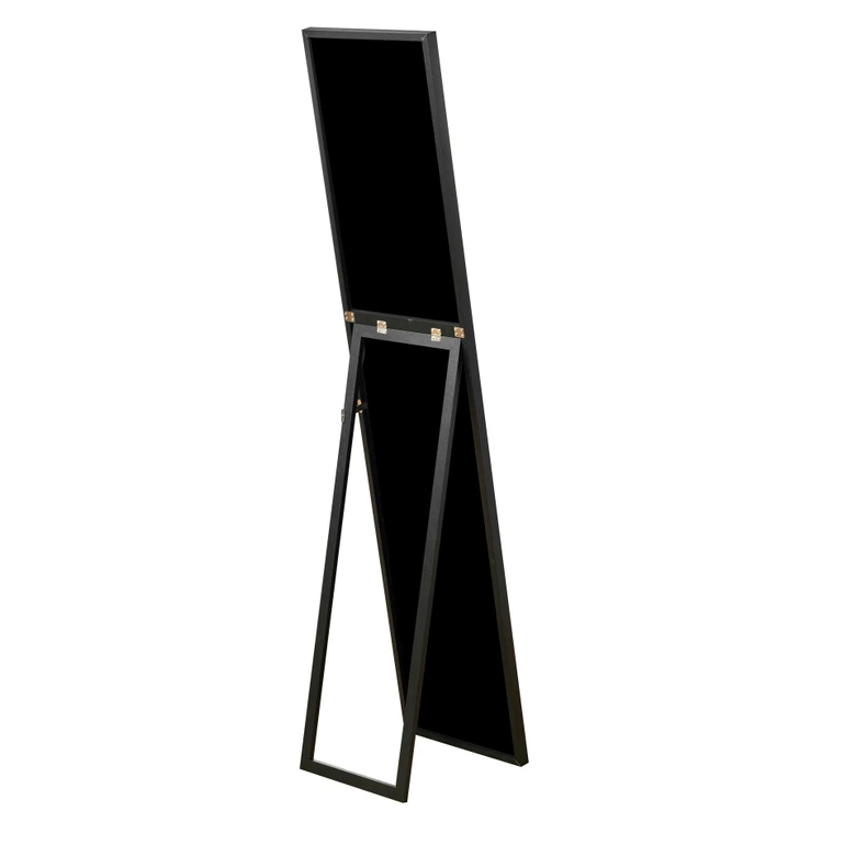 Standspiegel schwarz groß - Berlin - 33x153 cm 