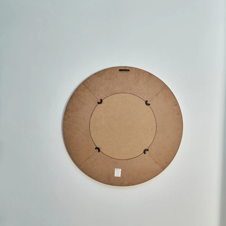 Wandspiegel rund Holz - Melbourne - Ø 60 cm 