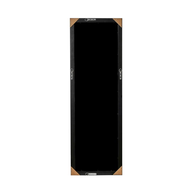 Wandspiegel schwarz schmal - Monaco - 35x120 cm 