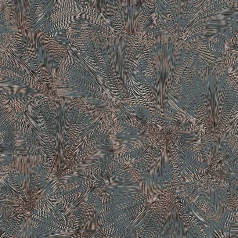 Blättertapete, Mustertapete Fashion for Walls 4 von Guido Maria Kretschmer grau 