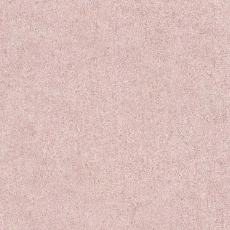 Papel pintado no tejido aspecto hormigón colores lisos en rosa 