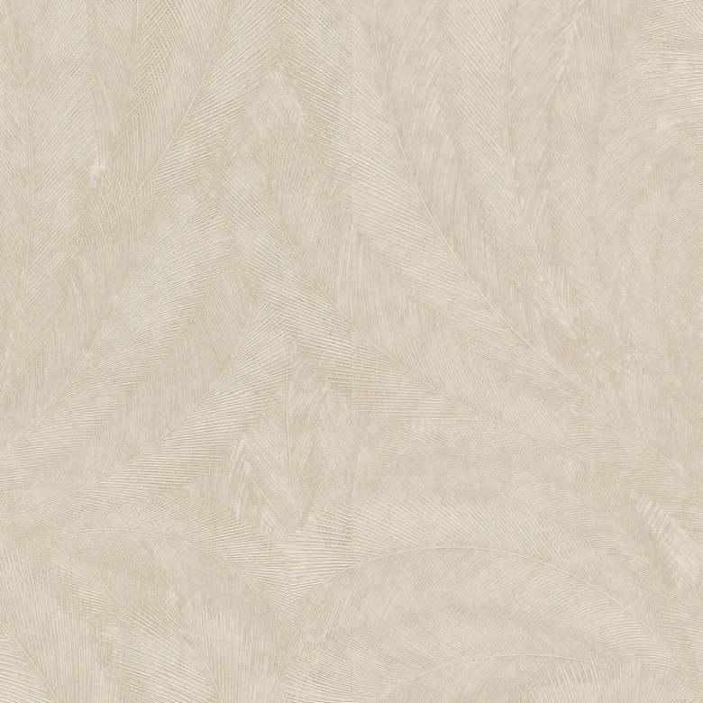 Bladmotief behang Elysium beige 