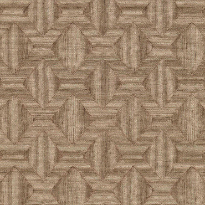 Vliestapete, Grafiktapete Secret Garden braun 