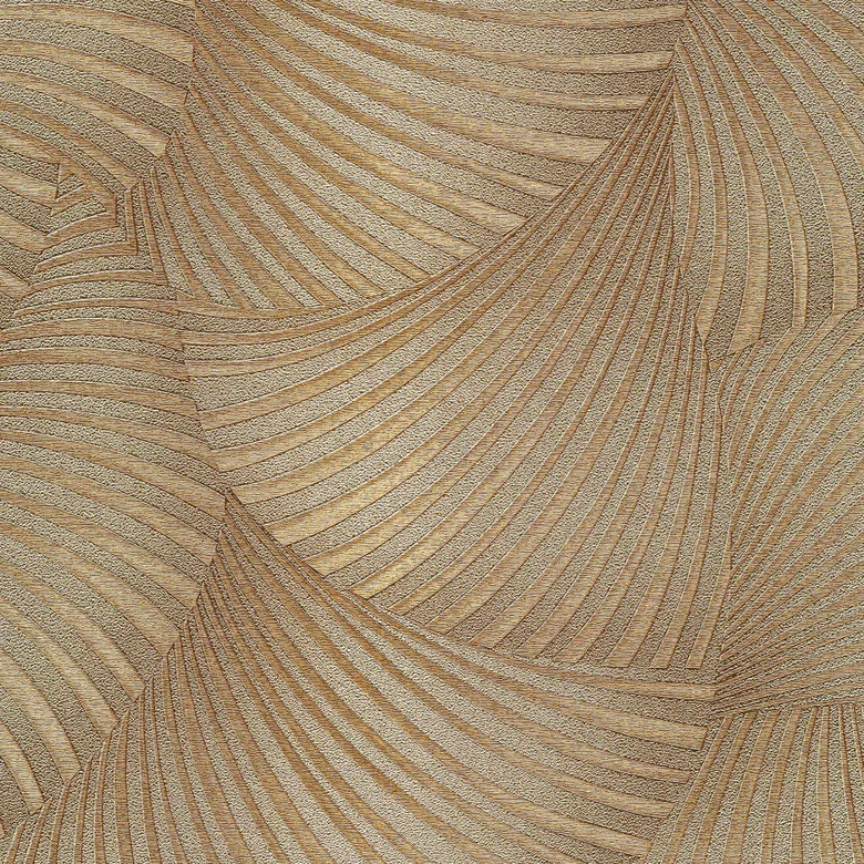 Guido Maria Kretschmer Grafiktapete Twill Fashion for Walls 5 gold 