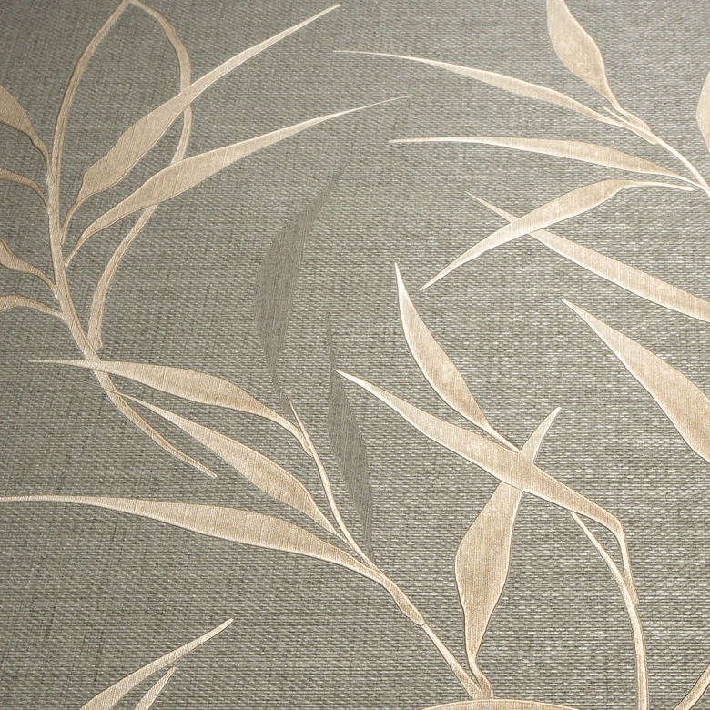 Guido Maria Kretschmer tapet med bladmotiv Yamato Fashion for Walls 5 brun 