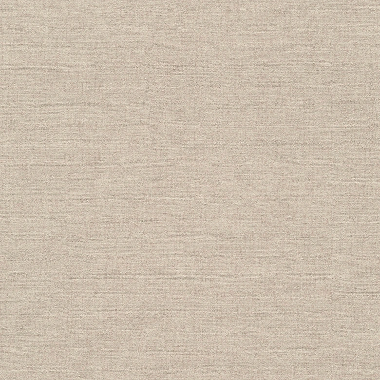 Tapete aus Vlies Uni Beige mit feiner Leinenstruktur dezent modern und zeitlos elegant 
