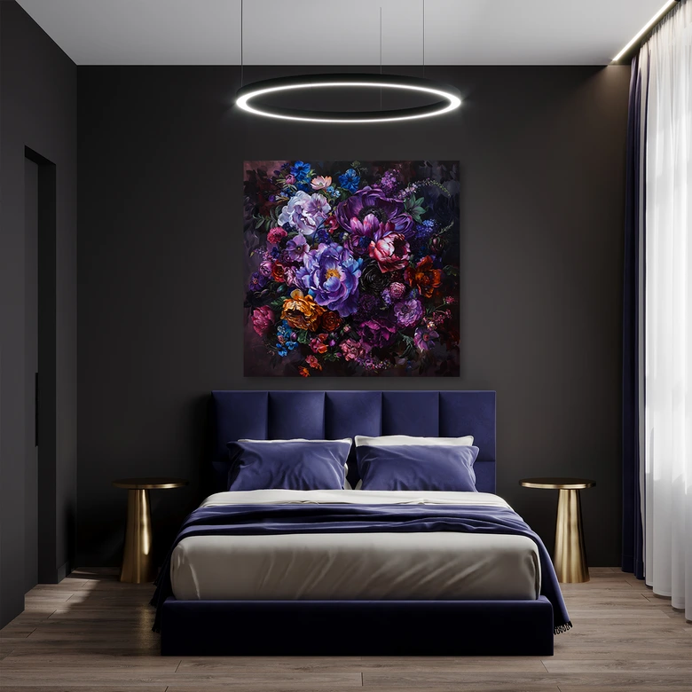 Leinwandbild Blumenstrauß 