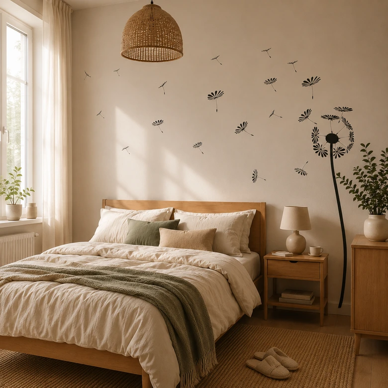 Sticker mural - Pissenlit 