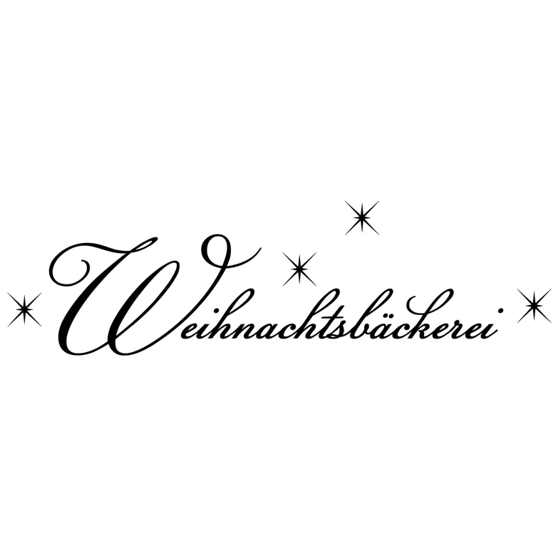 Wandtattoo Weihnachtsbäckerei 