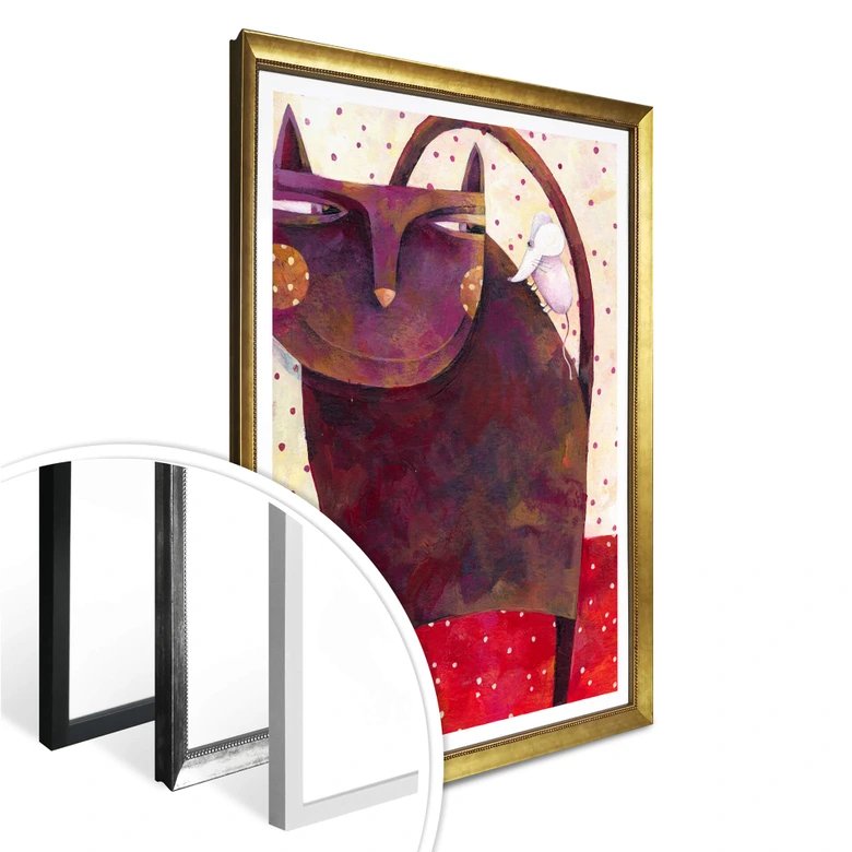 Poster Blanz - Katz und Maus 