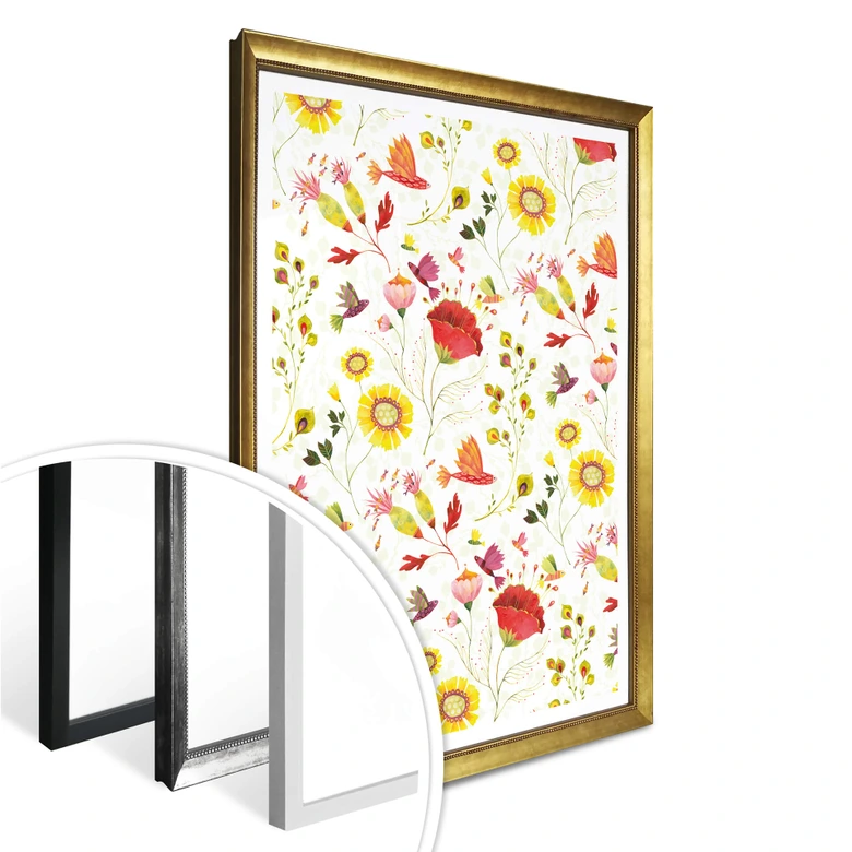 Poster Blanz - Phantastic Flowers 