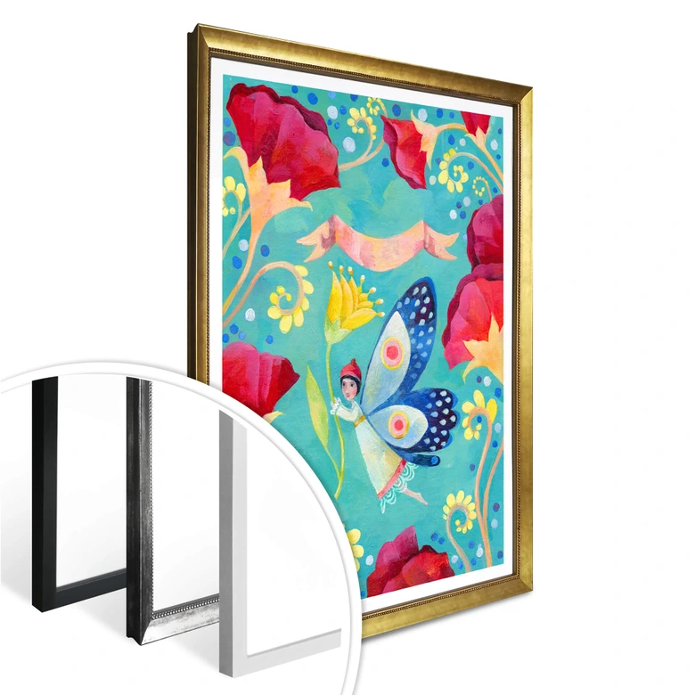 Poster Blanz - Schmetterling 