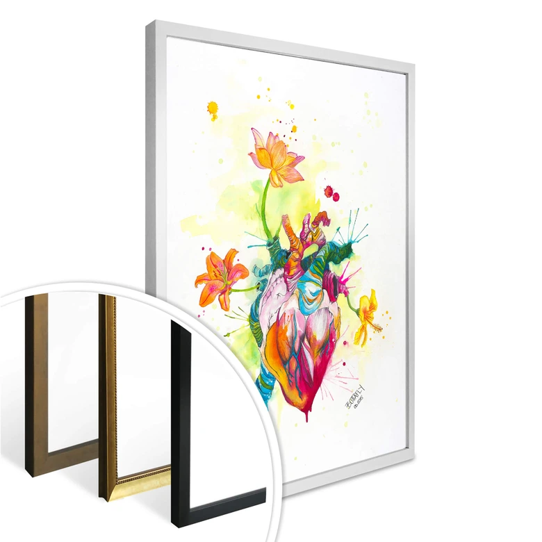 Poster Buttafly - Nature Beating Heart 